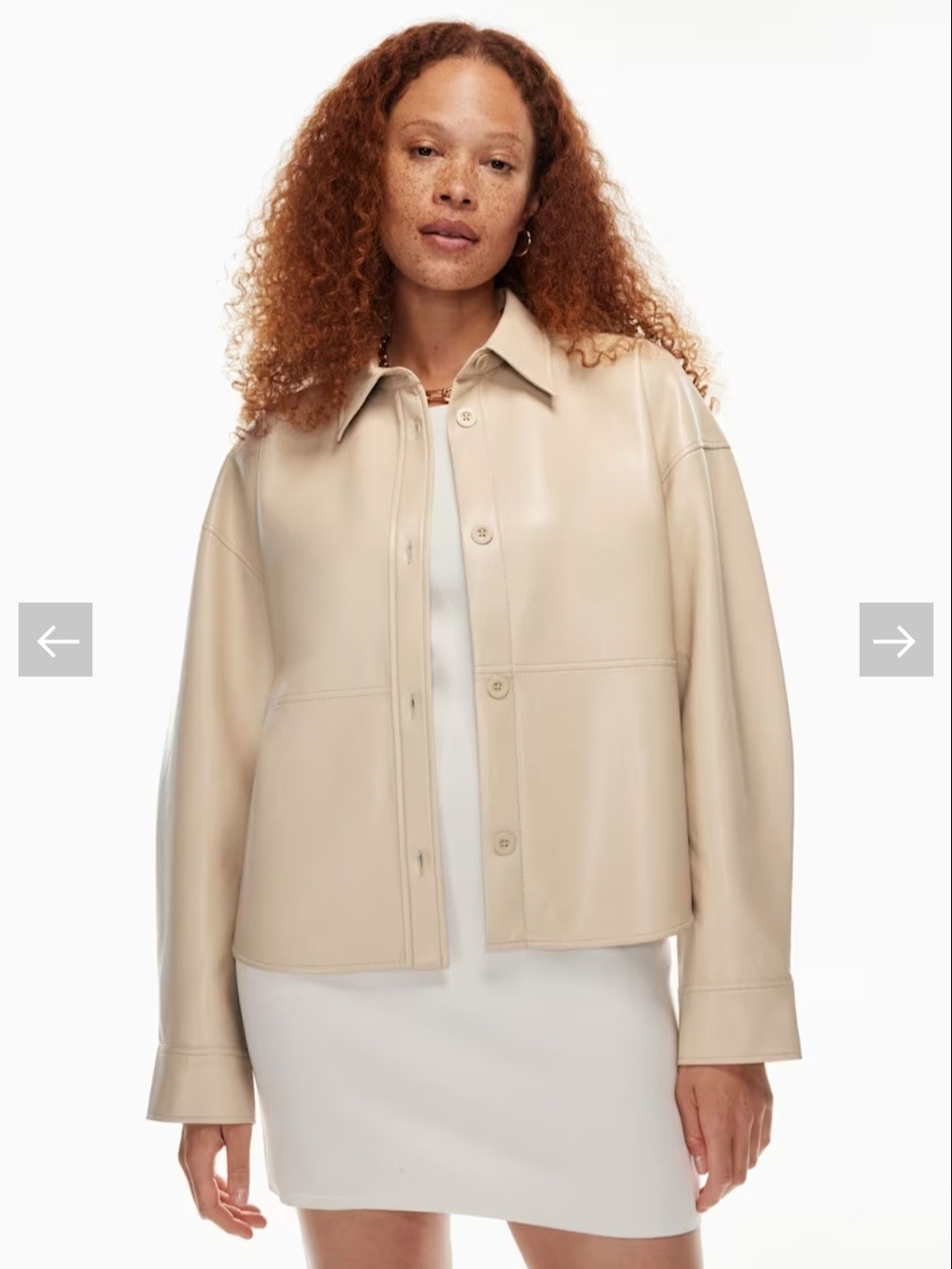 Aritzia Babaton Pelli Hip Shirt Jacket